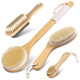 Natural Bristle Shower Body Brush (Set of 4) product