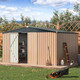 12' x 10' Metal Storage Shed for Outdoor and Lockable Doors product