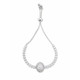 Elegant Pavé Diamond Adjustable Bracelet product