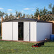 12' x 12' Outdoor Storage Shed with Lockable Doors product