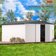 12' x 12' Outdoor Storage Shed with Lockable Doors product