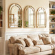 Gold Wall-Mounting Mirror product