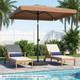 Rectangular Outdoor Balcony Umbrella product