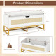 Flip-Top Rattan Storage Chest product
