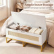 Flip-Top Rattan Storage Chest product
