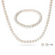 6-7mm Cultured Freshwater Pearl Necklace, Earrings and Bracelet Set product