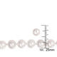  2-Piece Set 8-10mm Cultured Freshwater Pearl Strand Necklace and Stud Earrings product
