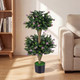 Artificial Double Ball Boxwood Topiary Tree (2-Pack) product