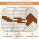 Waterproof Vinyl Floor Tiles (24 or 48-Pack) product