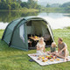 13x9.5-foot Inflatable Camping Tent with Porch product