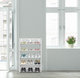 White Carved 5-Tier Shoe Rack  product