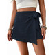 Women's Casual High Rise Wrap Skort product
