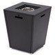 37,000 BTU Propane Steel Fire Pit Table with Wind Guard product