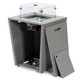 37,000 BTU Propane Steel Fire Pit Table with Wind Guard product