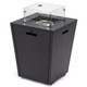 37,000 BTU Propane Steel Fire Pit Table with Wind Guard product