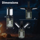 Rechargeable Outdoor Bug Zapper and Camping Lantern product