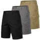 Men's Cotton Flex Stretch Cargo Shorts (3-Pack) product