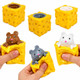 Cheese Mouse Pop-Up Squishy Toy (3-Pack)  product