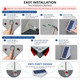 Outdoor Triangle Solar Step Light (6-Pack) product