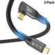 USB C 4.0 Cable with Thunderbolt (1- or 2-Pack) product