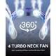 4-Turbo Portable Neck Fan product