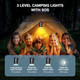 Ultra-Mini Air Mattress Pump  with Camping Light  product
