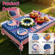 4th of July Party Supplies (181 Pieces) product