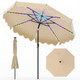 Solar Outdoor Market Table Umbrella product