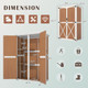 OutdoorWooden Storage Cabinet product