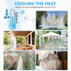 Outdoor Water Mist Cooling  System product