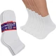 Cotton Non-Binding Diabetic & Circulatory Quarter Socks (12-Pairs) product