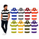 Men's Striped Short Sleeve Polo Shirt (4-Pack) product