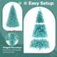 Artificial ChristmasTree with Blue Branch Tips (6ft or 7ft) product