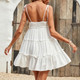 Women's Swiss Dot Frill Trim Cami Dress product