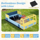 Kids' Wooden Themed Sandbox product
