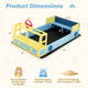 Kids' Wooden Themed Sandbox product