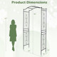 Curved Top Garden Arbor   product