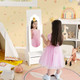 Princess Makeup Dressing Table and Chair Kids Vanity Set product