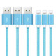 10-Foot Braided MFi Lightning Cables for Apple® Devices (3-Pack) product