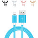 10-Foot Braided MFi Lightning Cables for Apple® Devices (3-Pack) product