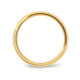 Unisex 14K Yellow Gold 5mm Comfort Fit Wedding Band with Bevel Edge product