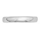 Ladies 14K White Gold 3mm Wedding Band Ring product