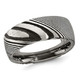 Men's 8mm Damascus Steel Polished Band Ring  product