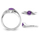 1/3 Carat (ctw) Amethyst Ring in Sterling Silver product