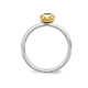 Ladies Lab Created Blue Sapphire Solitaire Ring 1/2 Carat (ctw) in Sterling Silver product