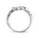 Vine Leaves Synthetic Cubic Zirconia (CZ) Ring in Sterling Silver product