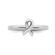 Sterling Silver Awareness Ribbon Ring product