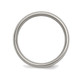 8mm Men's Chisel Titanium Wedding Band Ring with Brown Plating product