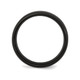 8mm Men's Black Plated Stainless Steel Beveled Edge Wedding Band product