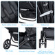 Foldable Twin Baby Double Stroller with Adjustable Backrest product